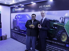 Stanadyne Website Stanadyne’s Sanjay Chadda, Managing Director (left) and Dr. John Pinson, President & CTO (right) revealed two new products – the Gasoline Pumping Injector (GPI) and Solenoid Controlled Unit Pump (SCUP) at the 2018 Auto Expo Components Show in New Delhi February 8th – 11th