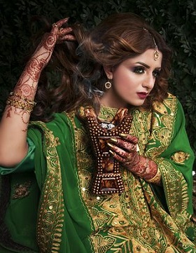 An Indian lady