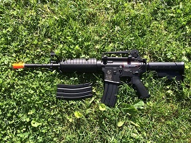 a rifle
