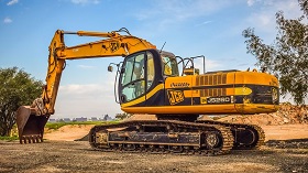 a machine used for construction