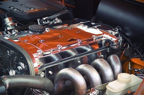 Engine of a car