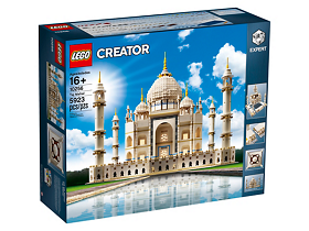 Lego Taj Mahal blocks in a box