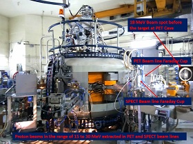 Beam Extraction by Cyclotron Cyclone - 30