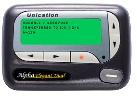 Herald Health Website Pager displsying information