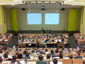 class at a university