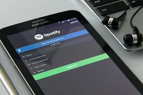 Spotify on Smartphone
