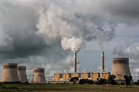 pollution from power station