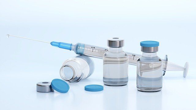 ampoules and syringes