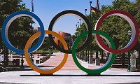 Olympic rings courtesy Unsplash