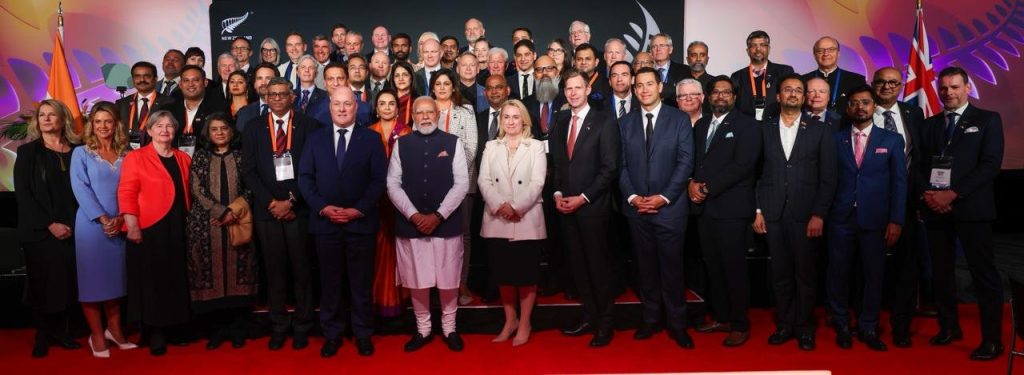 Prime Minister Modi Meets New Zealand Business Leaders