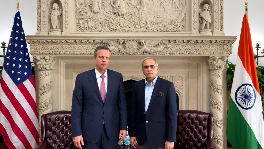 Ambassador of India to USA Vinay Mohan Kwatra met with Rafael Santana, CEO of Wabt
